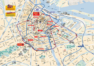 Carte de bus touristique et hop on hop off bus tour de City SightSeeing